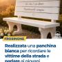 Il prossimo 19 giugno sarà inaugurata una panchina dedicata alle vittime della strada
